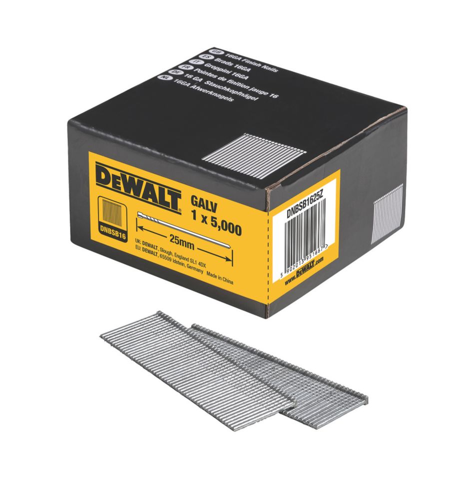 Dewalt 16 gauge finish best sale nail gun