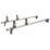Van Guard VG283-2 Hyundai iLoad 2009 on ULTI Van Roof Bars 1400mm