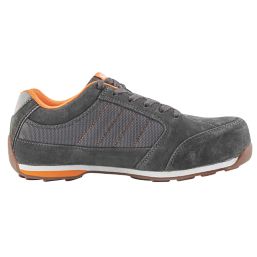 Site Strata   Safety Trainers Grey Size 8