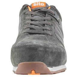 Site Strata   Safety Trainers Grey Size 8
