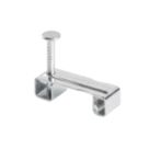 D-Line Safe-D Fire Rated Cable Clip 6.0mm² Silver 100 Pack