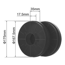 Cooke & Lewis CARBFILT21 Carbon Cooker Hood Filter