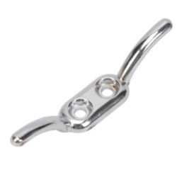 Cleat Hook Chrome 18mm 10 Pack