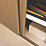 Spacepro Classic 2-Door Sliding Wardrobe Door Kit Oak Frame Oak Panel 1793mm x 2260mm
