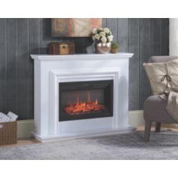 Focal Point Amersham Electric Suite White 1140mm x 330mm x 886mm