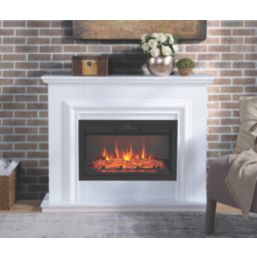 Focal Point Amersham Electric Suite White 1140mm x 330mm x 886mm