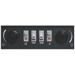 Focal Point ES2000 Grey Electric Stove 430mm x 540mm