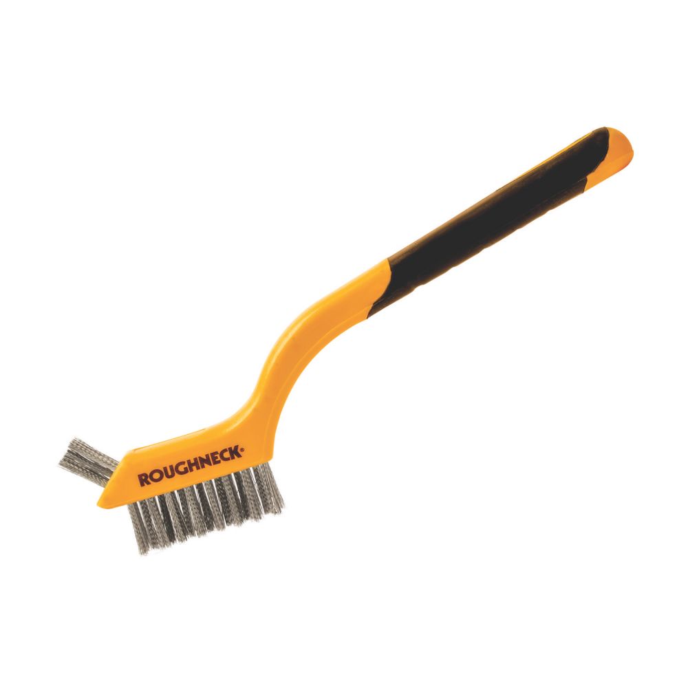 Roughneck Mini Wire Brush Set 3 Pieces - Screwfix