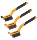 Roughneck Paving & Patio Brush Set 3 Pieces - Screwfix