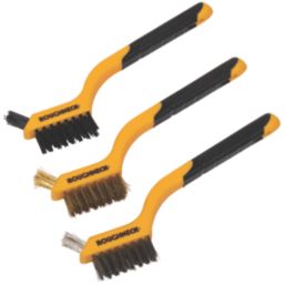 Roughneck Mini Wire Brush Set 3 Pieces