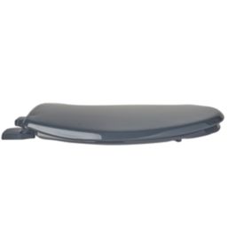Bemis York Soft-Close Toilet Seat Thermoplastic Grey