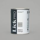 LickPro  5Ltr Grey BS 00 A 05 Eggshell Emulsion  Paint