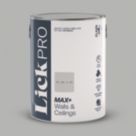 LickPro Max+ 5Ltr Grey BS 00 A 05 Eggshell Emulsion  Paint