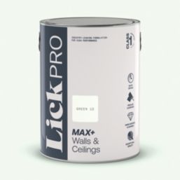LickPro Max+ 5Ltr Green 12 Matt Emulsion  Paint
