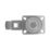Essentials Braked Swivel Castor 100mm White
