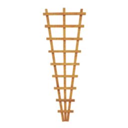 Forest  Softwood Fan Trellis 2' x 6' 10 Pack