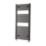 Towelrads 1200mm x 600mm 2296BTU Black Flat  Towel Radiator