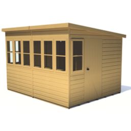 Shire  10' x 8' (Nominal) Pent Timber Potting Shed