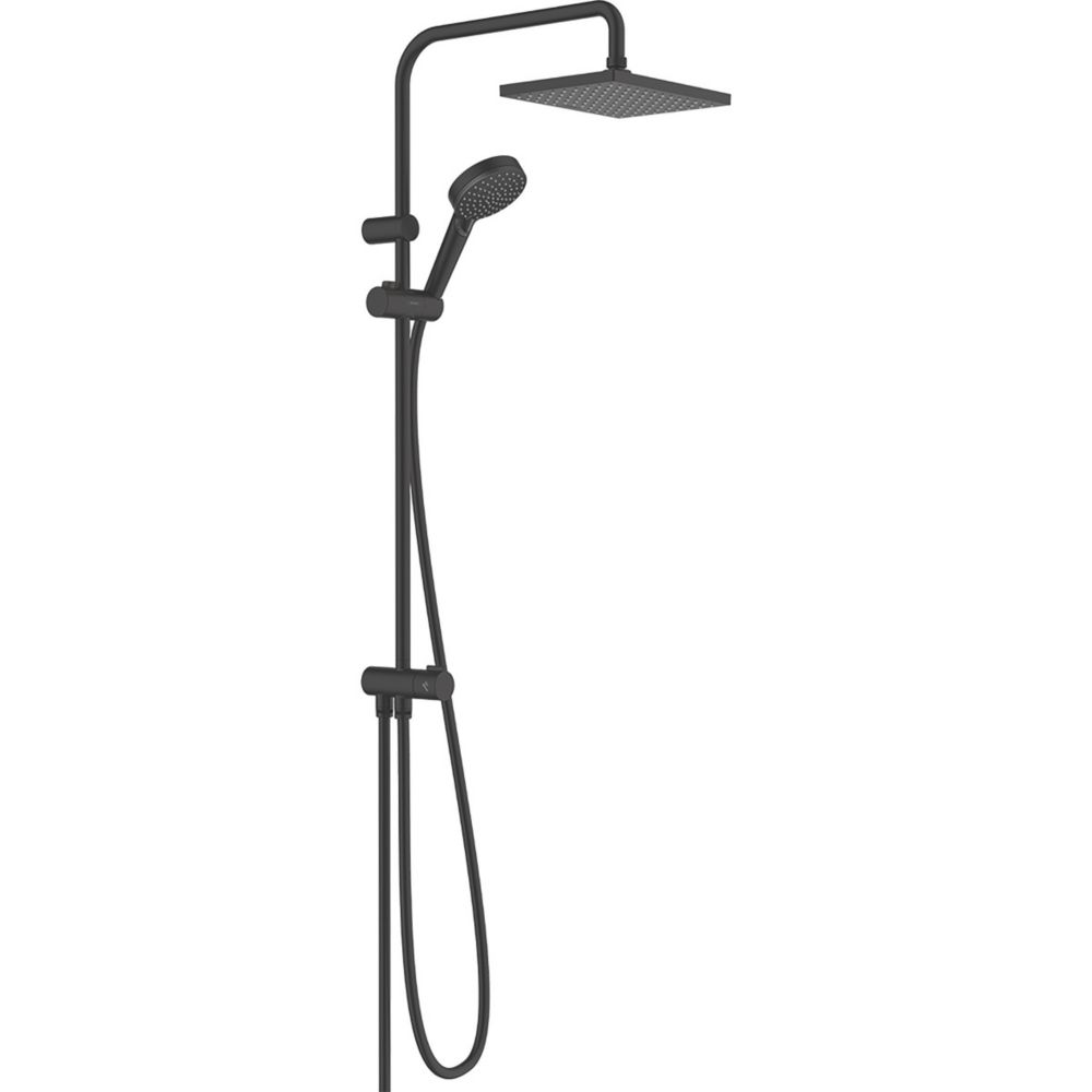 Hansgrohe Vernis Shape 230 1Jet Reno Shower Set Matt Black