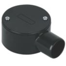 Deta TTE 1 Way 25mm Terminal Box Black