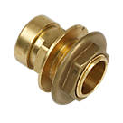 Tectite Sprint  Brass Push-Fit Tank Connector 22mm