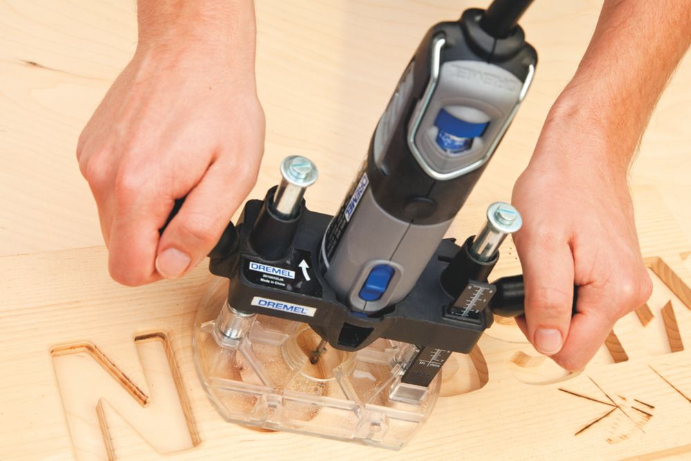 Dremel rotary tool on sale router attachment