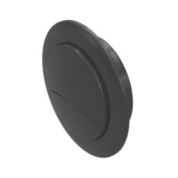 Dual-Flush Push Button Matt Black