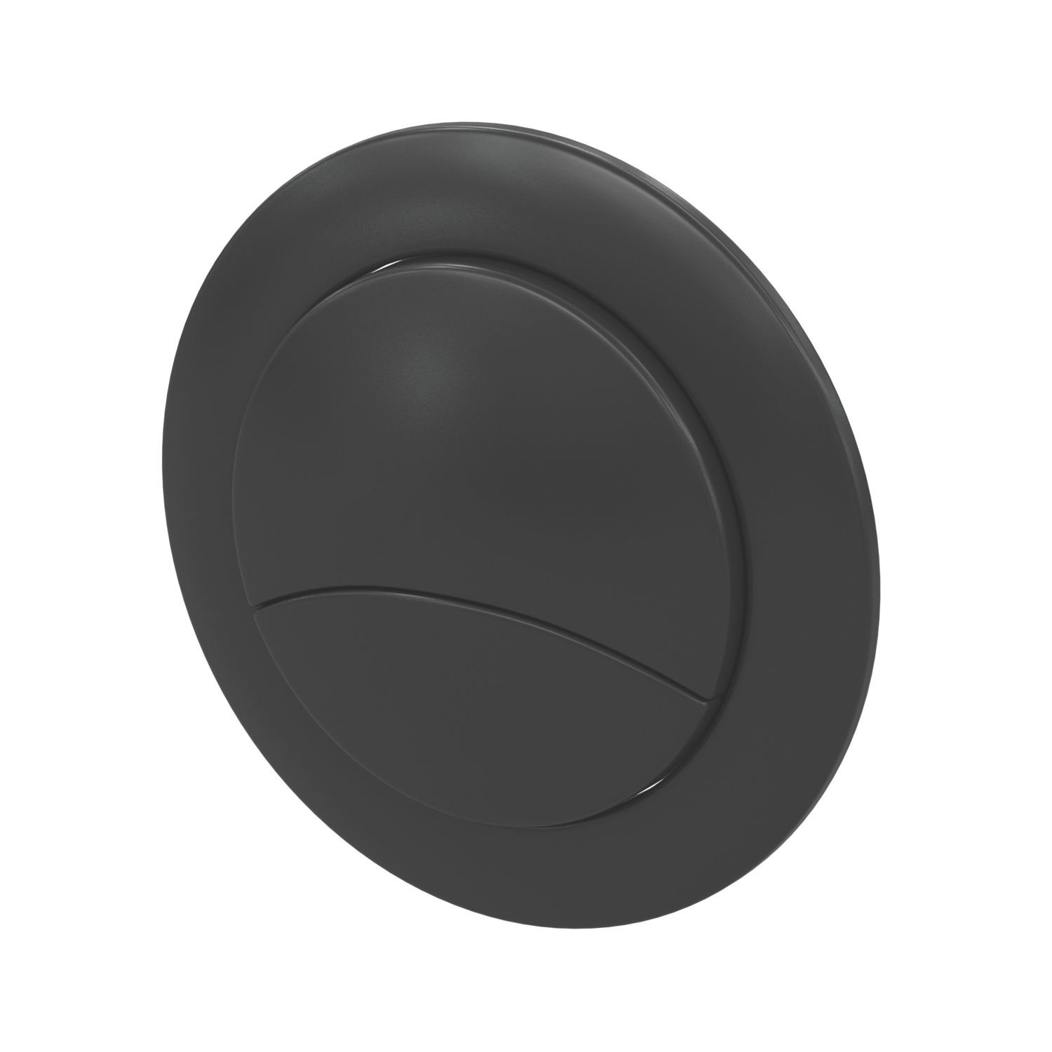 Dual-Flush Push Button Matt Black (974AA)
