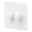 MK Edge 2-Gang 2-Way  Dimmer Switch  White