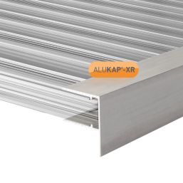 ALUKAP-XR Silver 16mm F-Section Glazing Bar 3000mm x 20mm