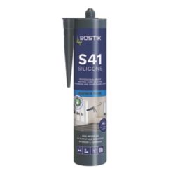 Bostik Window & Door Frame Silicone Sealant White 310ml