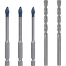 Bosch Expert HEX-9 Hard Ceramic Tile Drill Bit Set 5 Pieces