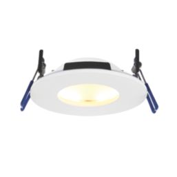 Saxby OrbitalPRO Fixed  Fire Rated LED Recessed Downlight Matt White 9W 590lm