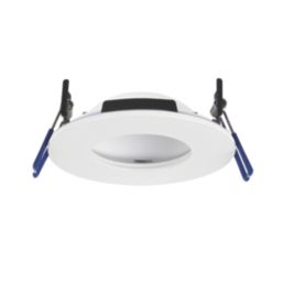 Saxby OrbitalPRO Fixed  Fire Rated LED Recessed Downlight Matt White 9W 590lm