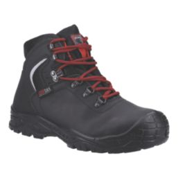 Cofra Summit Size 13  Black Water-Resistant Steel Toe Cap Safety Boots