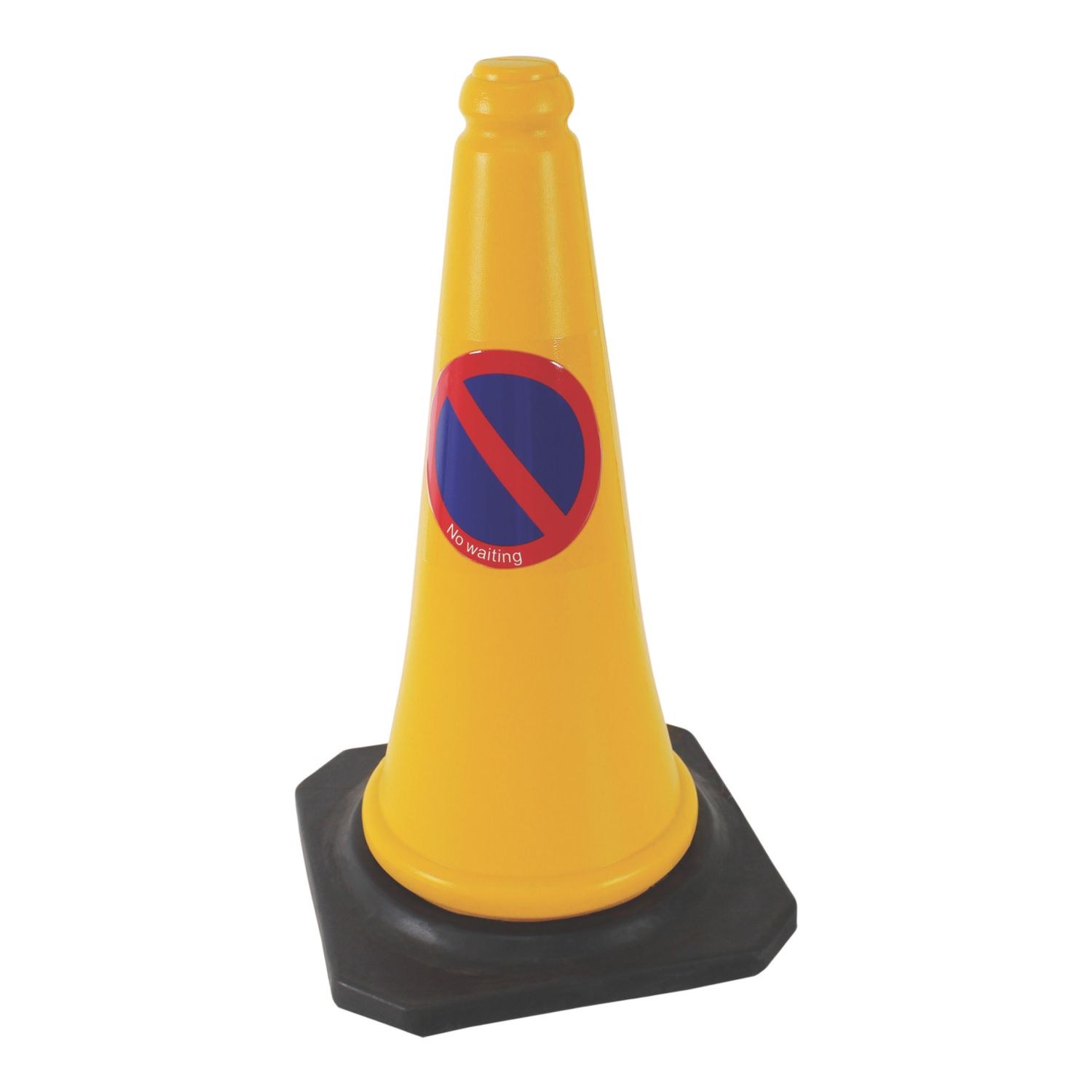 Essentials Barrier08 No Waiting Safety Cone 500mm (974YU)