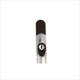 Smith & Locke Left & Right-Handed  Espagnolette Window Handle Satin Chrome