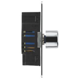 LAP  2-Gang 2-Way LED Dimmer Switch  Polished Chrome