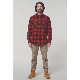 Hard Yakka  Shirt Red Large 40" Chest