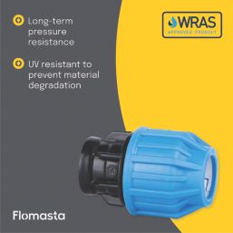Flomasta  MDPE Female Adaptor 20mm x 1/2"
