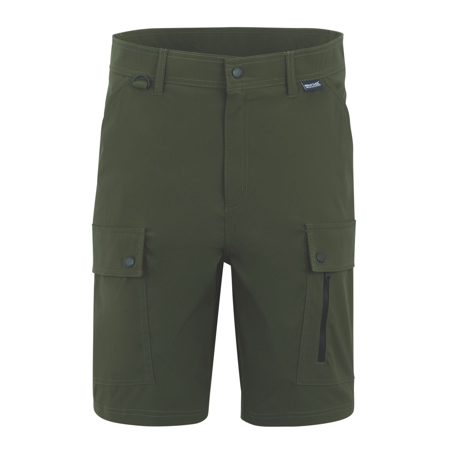 Regatta Arlery Stretch Shorts Dark Khaki 30" W (975EM)