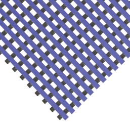COBA DeckStep Anti-Slip Floor Mat Blue 10m x 1m x 11.5mm