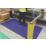 COBA DeckStep Anti-Slip Floor Mat Blue 10m x 1m x 11.5mm