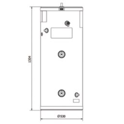 Gledhill  Direct Unvented  Hot Water Cylinder 200Ltr