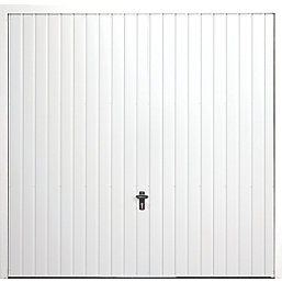 Gliderol Vertical 7' x 7' Non-Insulated Framed Steel Up & Over Garage Door White