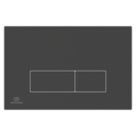 Ideal Standard Oleas P2 Dual-Flush Pneumatic Flushing Plate Silk Black