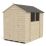 Forest  5' x 7' (Nominal) Apex Overlap Timber Shed