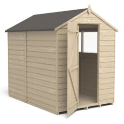 Forest  5' x 7' (Nominal) Apex Overlap Timber Shed