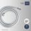 Grohe VitalioFlex Silver Shower Hose Chrome 8mm x 1750mm