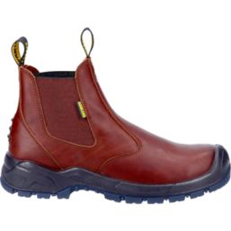 Amblers AS307C Metal Free  Safety Dealer Boots Brown Size 6